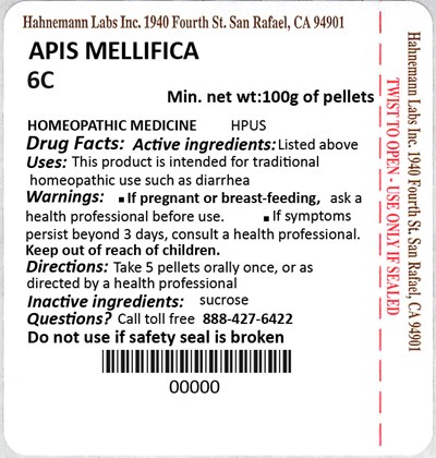Apis Mellifica 6C 100g.jpg Apis Mellifica 6C 100g - Apis Mellifica 6C 100g